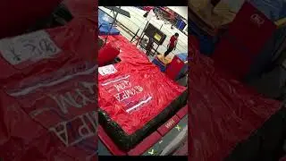No gymnasts were harm in the making of this video. We love our airbag!