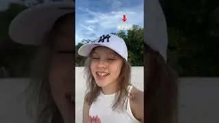 Анна Пересильд на Мальдивах