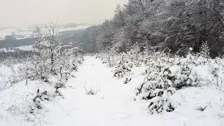 sneeuw in resteigne