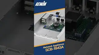 AEWIN Performant Network Appliance, SCB-1943A, Powered by Intel 5th Gen Xeon Scalable Processor