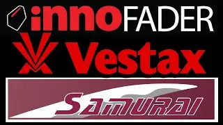 Install innoFADER in Vestax Samurai mixer.