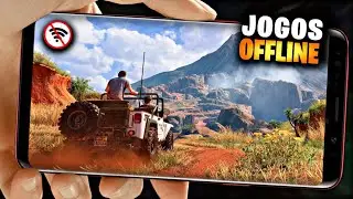 OS 15 MELHORES JOGOS OFFLINE para SAIR DO TÉDIO Android 2023