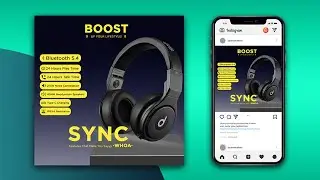 Social Media Post Design || Adobe Photoshop Tutorial