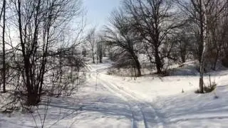 Самодельный снегоход из Коврова