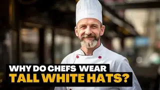 Why do chefs wear tall white hats? The history of the chef's toque.