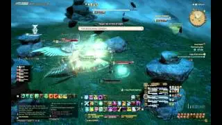 Final Fantasy 14 - Garuda Story Fight:  Scholar Healing