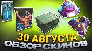 ОБЗОР НОВЫХ СКИНОВ АВГУСТ 30.08.2024 Rust