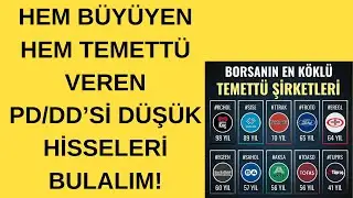 TEMETTÜ YATIRIMCILARI SOHBET ANALİZ 