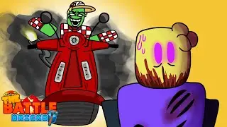 Delivery Pal runs over Tumored Battler (TBB Animation)