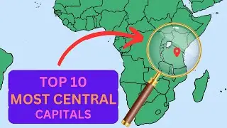 Which Capital lies the Farthest from any Border?