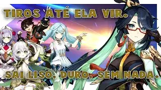 Atirando na Nahida e na Xianyun até ela vir  | Genshin Impact 4.4
