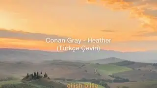 Conan Gray - Heather (Türkçe Çeviri)