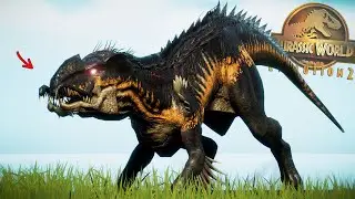 PRIMO SE HA TRANSFORMADO! Nuevo Alien Indoraptor dinosaurio mas fuerte Jurassic World Evolution 2