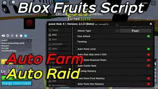 [Roblox] Speed Hub - Blox Fruits Script