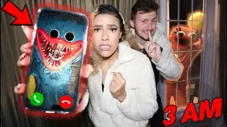 DO NOT FACETIME HUGGY WUGGY AT 3AM (KISSY MISSY CAME!!!)