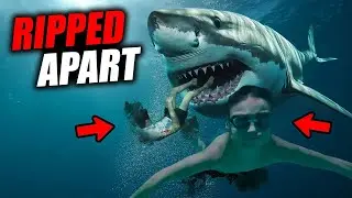 Two boys EATEN ALIVE by a GREAT WHITE shark