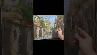 oil painting#shorts #learntopaint#baku #art #artist #acril #artwork #artgallery #youtubeshorts