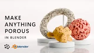 Make ANYTHING porous in Blender