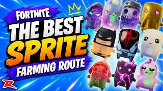 How To Farm Sprites FAST! BEST Sprite Farming Route in Fortnite