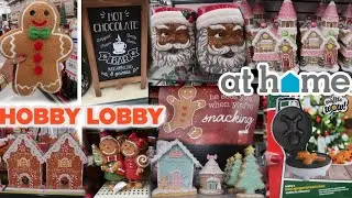 HOBBY LOBBY & AT HOME STORE *  MY GINGERBREAD HUNT CONTINUES