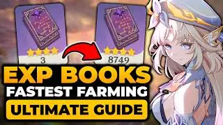 All BEST Ways To Farm EXP Books in Genshin (FASTEST METHOD) | ULTIMATE GUIDE | EASY, NO Yapping!