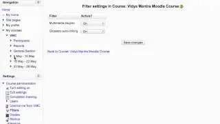 Moodle - Familiarization to course administration in Moodle