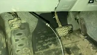 Замена троса замка капота