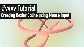 vvvv beta Tutorial | Bezier Spline