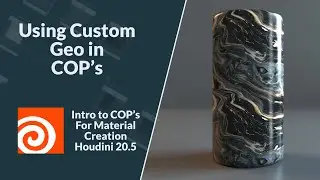 Using Custom Geometry in COP's | Intro to COPs | Houdini 20.5