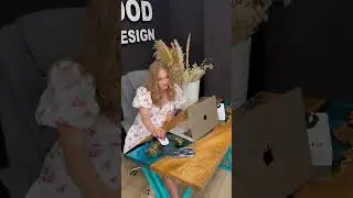 Стол из эпоксидной смолы, стол река, мебель из дерева #смола #wood #эпоксиднаясмола #art #woodart