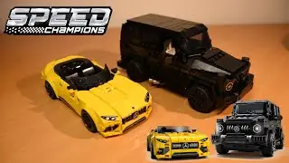 LEGO Speed Champions Mercedes-AMG G 63 & Mercedes-AMG SL (timelapse & review)