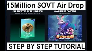 Somnis Rumble Rush Account Making Tutorial for 14 Million $OVT Token Airdrop