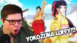 Luffy Is A Sumo Champion! One Piece Reaction
