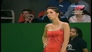 Anastasia Myskina v. Nathalie Dechy 2004 Filderstadt 1R highlights