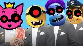 Minions.EXE & Luca 2021.EXE & Paw Patrol.EXE & Pinkfong.EXE - Coffin Dance Song (Cover)