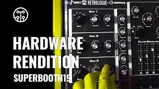 New Steinberg Retrologue Hardware Synth | Superbooth 2019 | Thomann