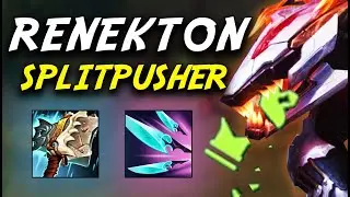 ¡¡RENEKTON SPLITPUSHER CRITICO SE COME LAS TORRES EN WILD RIFT!!