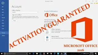 Microsoft Office 2016 Activation Guarantee 100% by CSE Tech
