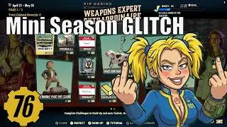 Rip Daring Mini Season HACK - Complete the Entire Season in Under 30 Seconds - Fallout 76
