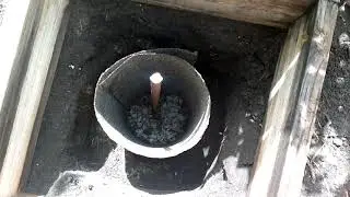 Летний душ на даче. Часть 7