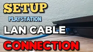 How to Connect LAN Cable to PlayStation | How to Connect Ethernet Cable to PS4
