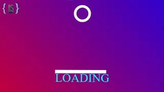Bouncing Ball Loading Animation || css loading animation