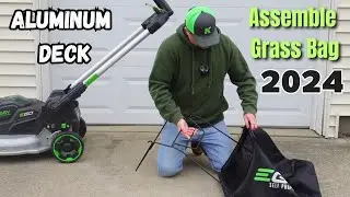 How to Assemble and Install a Grass Bag on the NEW Aluminum Deck EGO Mower