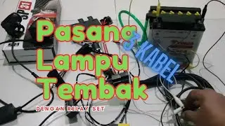Grand Innova Menolak Jadul : Pasang Lampu Tembak, 3 Relay (Set) - 1 Saklar