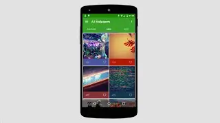 HD Wallpapers and Background - Official promo video (Material design)