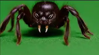Spider Green screen effect [4k]