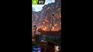 [8K60FPS] Pirate Fortress - Uncharted 4 Inspired | Fluid Flux 2.0 | Unreal Engine