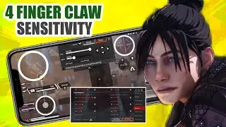 Apex Legends Mobile 4 Finger Claw Gyro and Sensitivity Settings