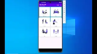 ANDROID APP: grid system layout with cardView and navigation menu using fragments and Android studio