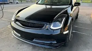 Spec-D Headlight Install on Infiniti G35